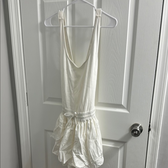 Off white FP ruffle shortsie romper - Picture 1 of 4